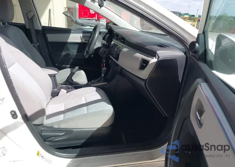 2016 Toyota Corolla Le z USA, uszkodzony, nr VIN 2T1BURHE4GC623039